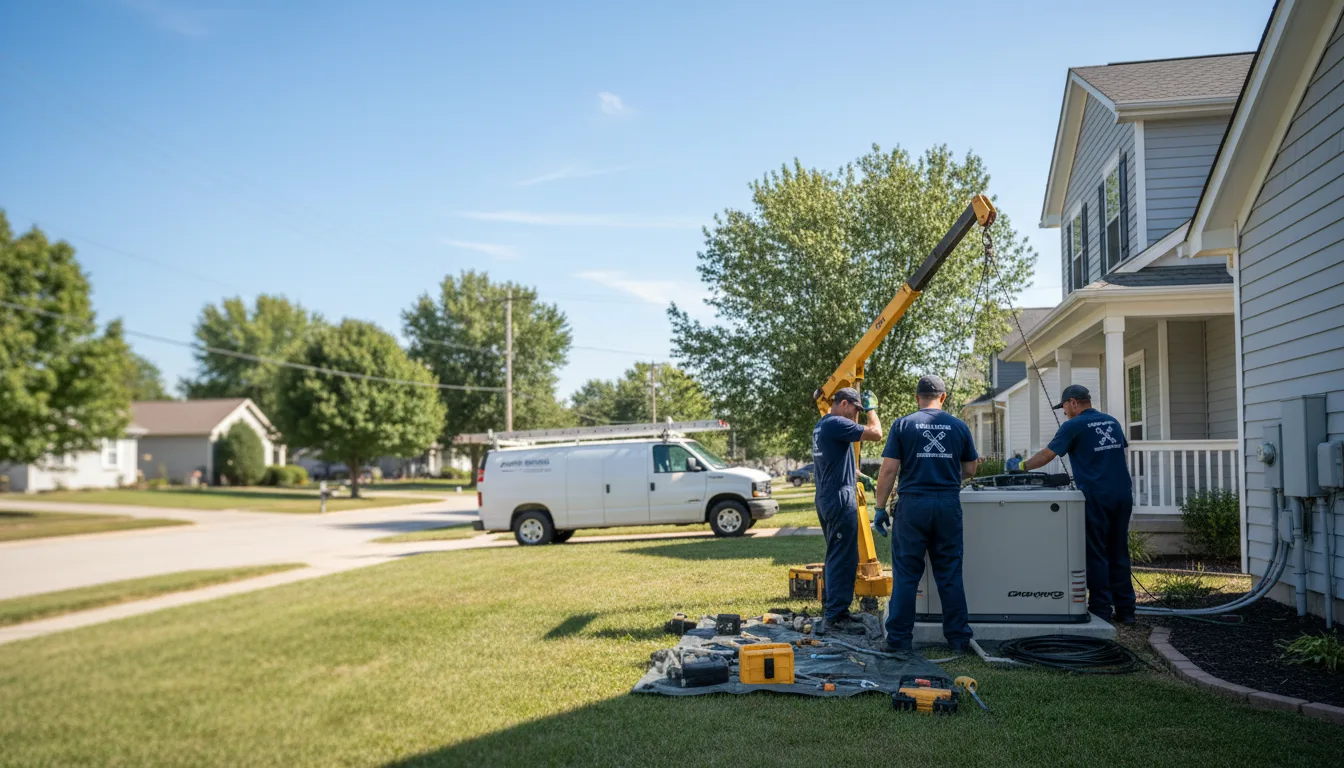 Generator Installation in Lake In The Hills, IL near me
